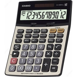 Hesap Makinası Masa Üstü 12 Hane Check Control DJ-220D Plus