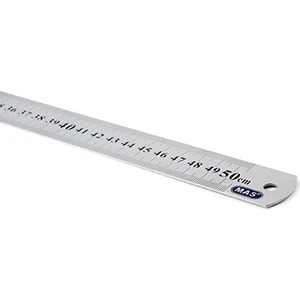 Mas 2350 Standart Cetvel Çelik 50 cm