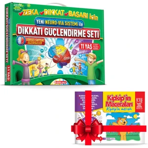 Adeda Yayıncılık Adeda Dikkati Güçlendirme Seti DGS 11 Yaş - Hikaye Kitabı