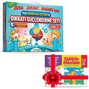 Adeda Yayıncılık Adeda Dikkati Güçlendirme Seti DGS 4 Yaş - Hikaye Kitabı