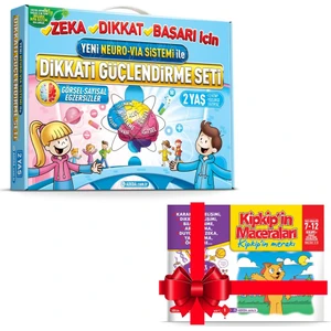Adeda Yayıncılık Adeda Dikkati Güçlendirme Seti DGS 2 Yaş - Hikaye Kitabı