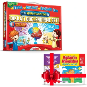 Adeda Yayıncılık Adeda Dikkati Güçlendirme Seti DGS 5 Yaş - Hikaye Kitabı