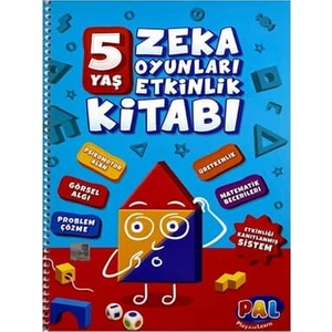 5 Yaş Zeka Oyunları Etkinlik Kitabı