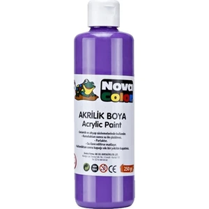 Nova Color NC-437 Akrilik Boya 250 gr Mor