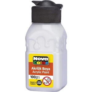 Nova Color NC-2014 Akrilik Boya Şişe 100 cc Beyaz