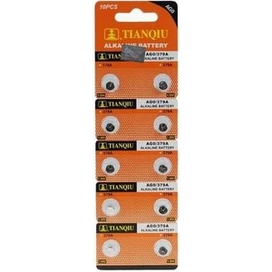 Tıanqıu Ag0 LR69/LR521/379 Alkalin 10'lu Düğme Pil