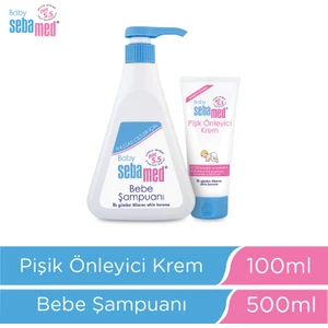 Baby Ph 5.5 Bebek Şampuanı 500 ml & Pişik  Önleyici Krem  100 ml