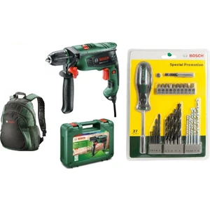 Easyimpact 570 Darbeli Matkap + 27 Parça Matkap Ucu Seti / Tornavida Vidalama Aksesuar Seti