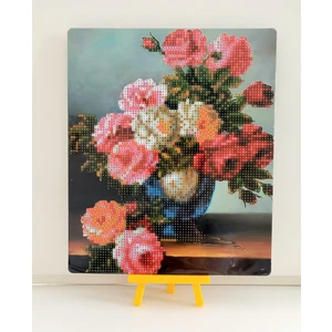 Boncuklu Taşlı Mozaik Elmas Goblen Pano Tablo Resim Puzzle Çocuklar Için 21 x 25 cm