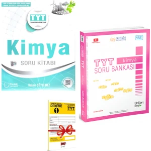 Palme Yayıncılık TYT Kimya Soru Kitabı ve 345 Yayınları TYT Kimya Soru Bankası Seti - Deneme