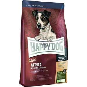 Happy Dog Mini Africa Deve Kuşu Etli ve Patatesli Küçük Irk Yetişkin Köpek Maması 4 kg