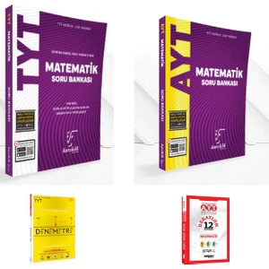 Karekök Yayıncılık TYT Matematik ve Karekök Yayıncılık AYT Matematik Soru Bankası + Deneme