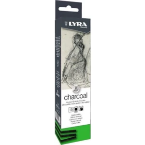 Thin Charcoal Doğal Füzen 3-4 mm 15'li