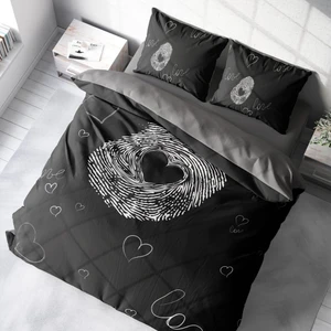 MonoHome Sign 3D Pamuk Saten Çift Kişilik Nevresim Takımı