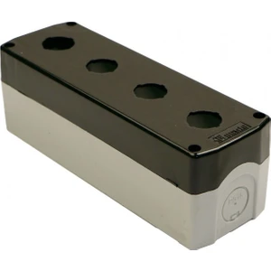 Bemis, 4'lü IP44 Siyah Buton Kutusu, BT3-4000-0002