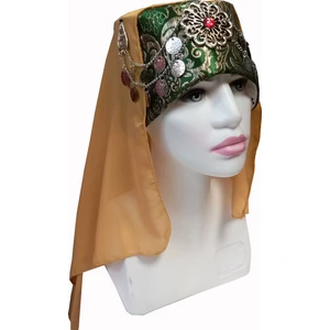 Dilek Kostüm Halime Sultan Başlığı Alp Şapkası Ertuğrul Osmanlı Başlıkları Okçu Kemankeş Kadın Şapkas Modelleri