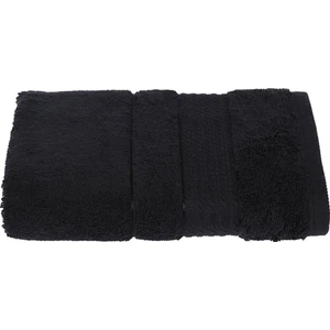 Trendy Siyah Soft Pamuk El & Yüz Havlusu