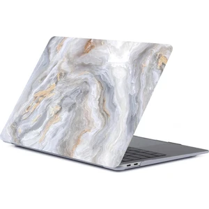 Apple 13" Macbook Pro A2338 M1 Bej Mermer Kılıf Koruyucu Kapak CMPTM-133KM