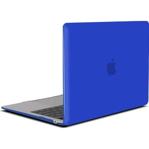 Apple 13" Macbook Air A2337 M1 Lacivert Kılıf Koruyucu Kapak CMATM-133DB