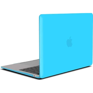 Apple 13" Macbook Air A2337 M1 Mavi Kılıf Koruyucu Kapak CMATM-133LB