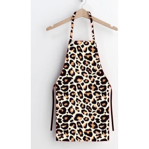 Ays Home Leopar Desen Leke Tutmaz Mutfak Önlüğü