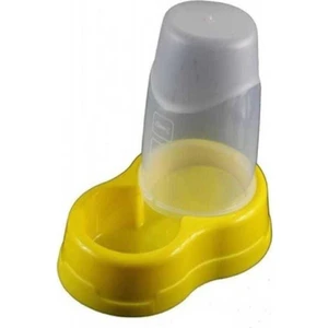 Pet Style Hazneli Su ve Mama Kabı 1.5 lt Sarı