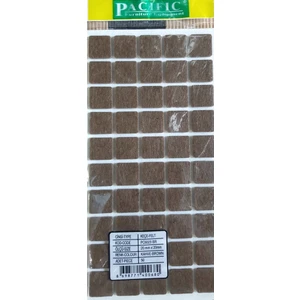 20 mm x 20 mm 50'li Yapışkanlı Mobilya Keçesi