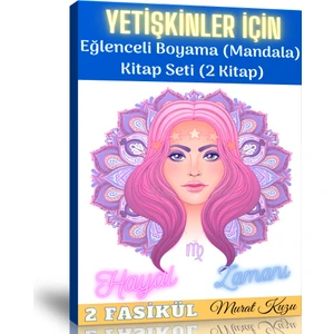 Enine Boyuna Eğitim Yetişkinler Için Boyama Kitap Seti (2 Fasikül Kitap)