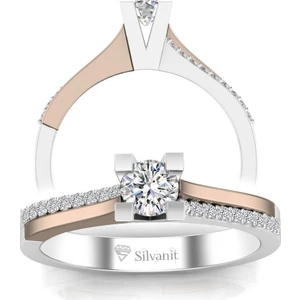 Silvanit Pırlanta 0,30 Karat Pırlanta Tektaş Yüzük