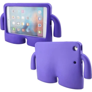 Fuchsia galaxy Tab A 8.0 (2019) T290 Ibuy Standlı Eğlenceli Çocuk Kılıf Kids Case Ibuy Stand A.8.0 2019 T290 Mor