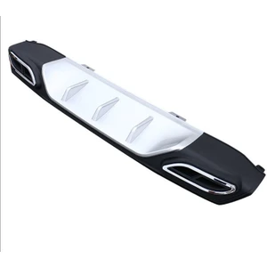 Honda Civic Fc5 2017 ve Sonrası Difüzör -2 Egzozlu Difrizör-