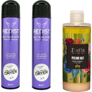 Noffe El-Ayak Vücut Tuz Peeling + Redist Oje Kurutucu
