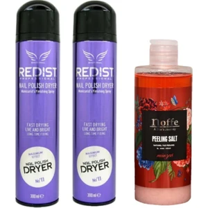 El-Ayak Vücut Tuz Peeling + Redist Oje Kurutucu