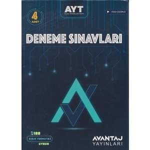 Avantaj Yayınları AYT 4 Lü Deneme Sınavı Video Çözümlü