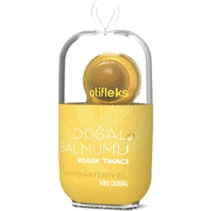 %100 Doğal Balmumu Kulak Tıkacı 4'lü