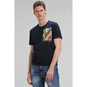 Monato Erkek Basic Tişört Lacivert