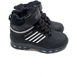 Mc Jamper 1832 Trekking Çocuk Bot - Siyah Gümüş - 31