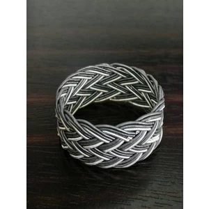 1000 Ayar Gümüş Kazaziye Yüzük