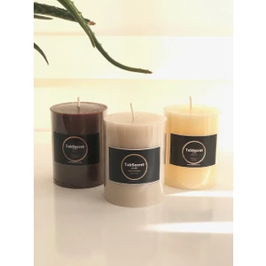Aromalı 3'lü Mum Seti