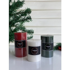 Christmas Serisi Aromalı 3 Lü Mum Seti