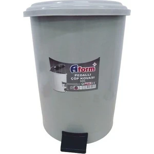 A Form Pedallı Çöp Kovası Plastik No:5 50LT