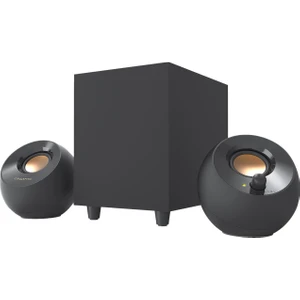 Pebble Plus 2.1 -35W- Multimedya Stereo Hoparlör Seti - Siyah