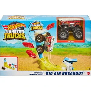 Tam İthalat GYC81 Hw mt Gökyüzü Sıçrayışı Oyun Seti / Monster Trucks/ Hot Wheels