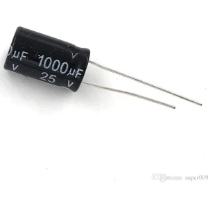 1000UF 25V Elektrolit Kondansatör