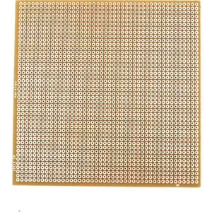 12X12 cm Delikli Bakır Plaket