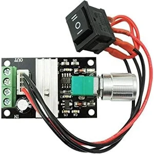 3-28V 3A Dc Motor Pwm Hız Kontrol Kartı - Reversible / Yön Değiştirebilen