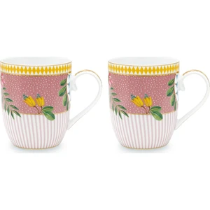Pip Studio La Majorelle Ikili Küçük Mug Seti 145 Ml., Pembe