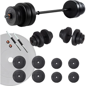 35 Kg Vinyl Halter Seti Dambıl Seti Ağırlık Seti Fitness Seti
