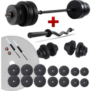 98 kg Z Bar Halter Seti & Dambıl Seti Ağırlık Fitness Seti