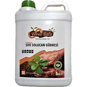 Organik Sıvı Solucan Gübresi 5lt
